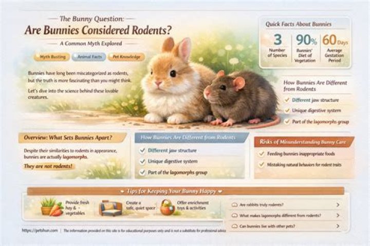 Are bunnies considered rodents?