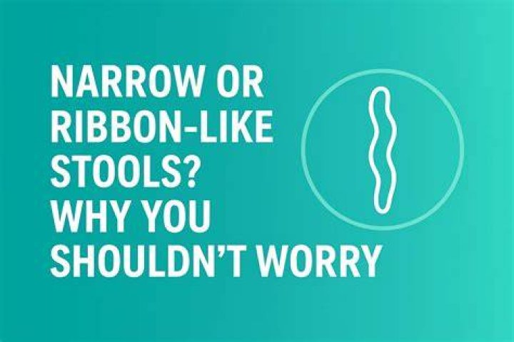 Can hemorrhoids cause ribbon shaped stool?