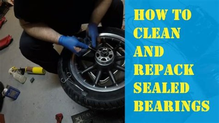 Can you repack sealed bearings?