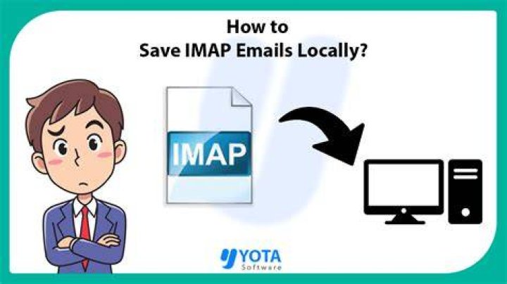 Does imap store email locally?