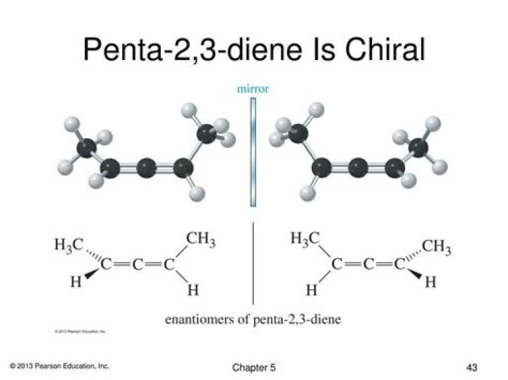 Is 2 3-pentadiene chiral?