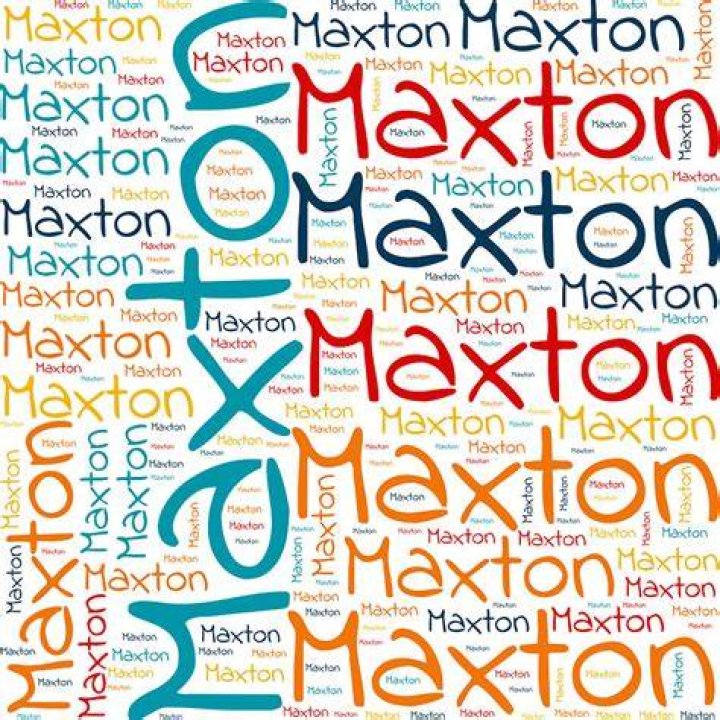 Is maxton a british name?