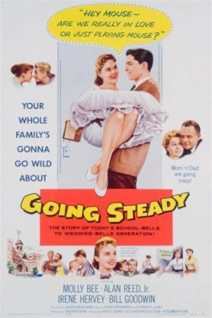 What does going steady with someone mean?