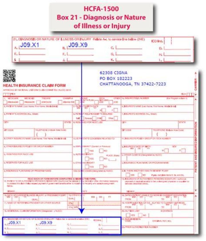 What does hcfa 1500 stand for?