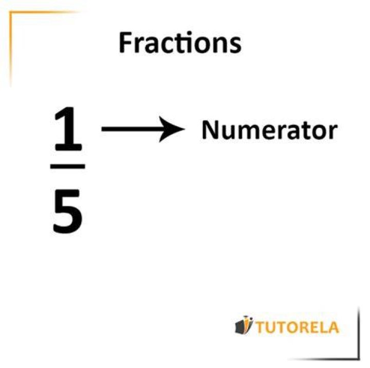 What numerator is less than 1?