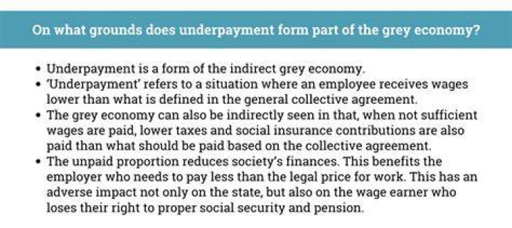 Where does underpayment come from?