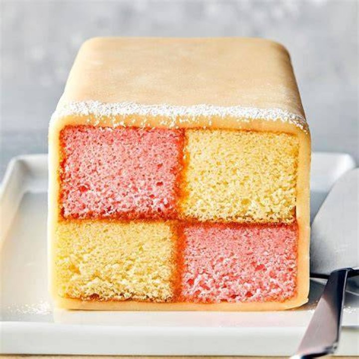 Who invented battenberg cake?